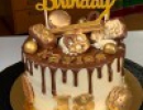 Drip Cake - Dripcake gouden deco
