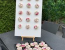 Cupcakes - Bruidsdonuts passend bij de bruidstaart