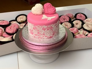 Cupcakes - Bruidsdonuts passend bij bruidstaart