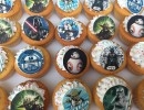 Cupcakes - Star Wars cupcakes met eetbare print