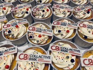 Zakelijk - Cupcakes voor lancering website van Collactive BMK in Eindhoven