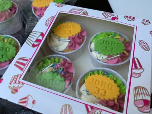 Cupcakes - Lente cupcakes in frisse kleuren